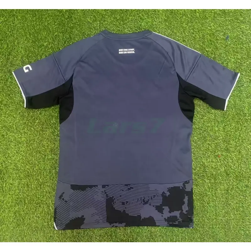 Camiseta Eintracht Fráncfort 3ª Equipación 2025/2026 Negro/Gris
