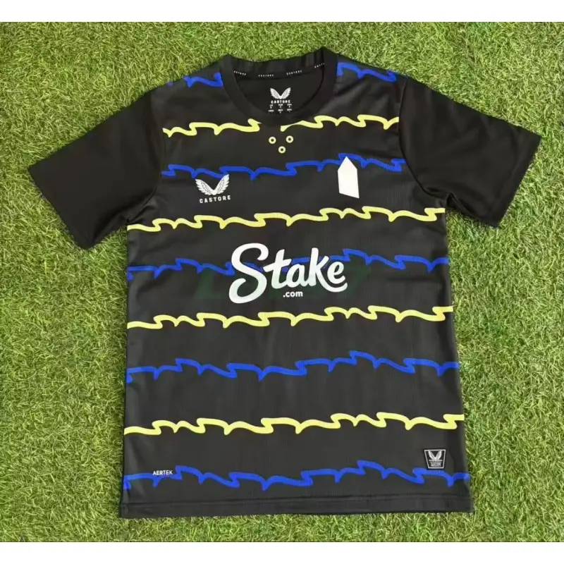 Camiseta Everton FC 3ª Equipación 2025/2026 Negro
