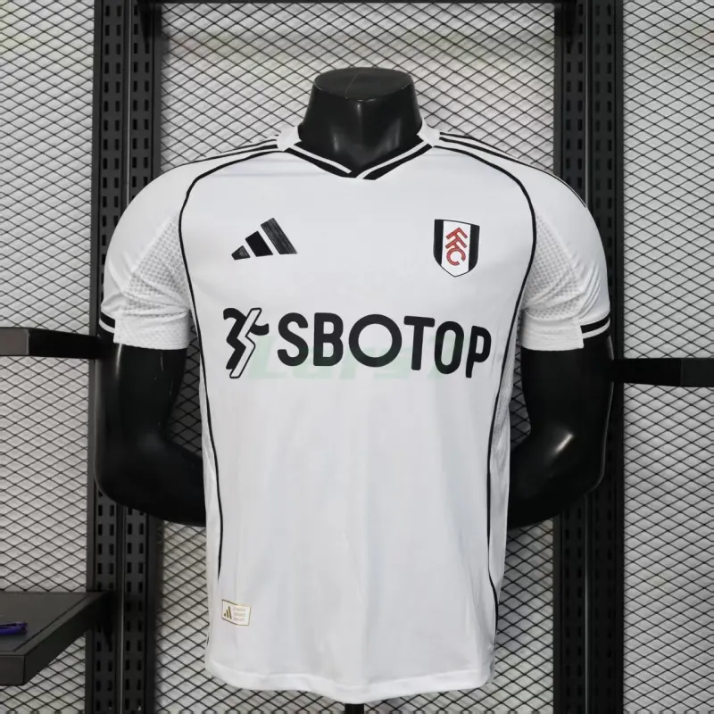 Camiseta Fulham F.C. 1ª Equipación 2025/2026 Blanco (EDICIÓN JUGADOR)