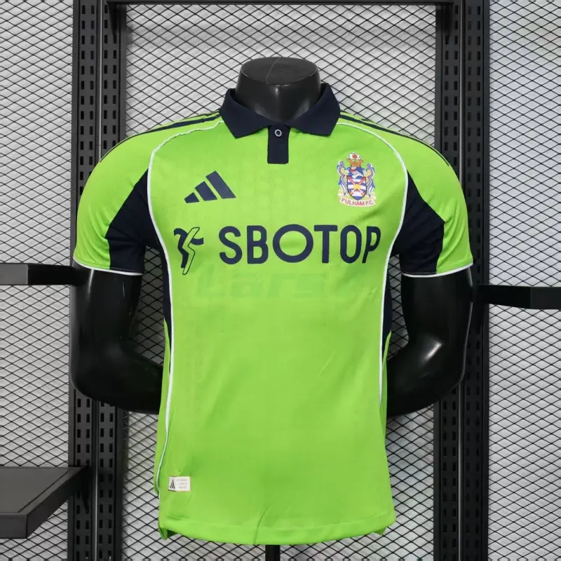 Camiseta Fulham F.C. 2ª Equipación 2025/2026 Verde (EDICIÓN JUGADOR)
