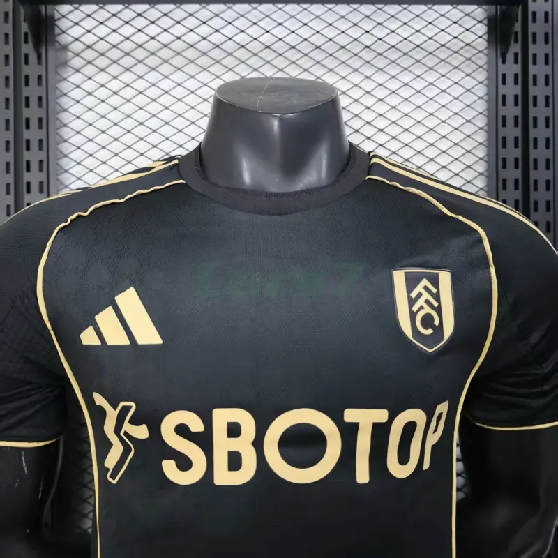 Camiseta Fulham F.C. 3ª Equipación 2025/2026 Negro (EDICIÓN JUGADOR)