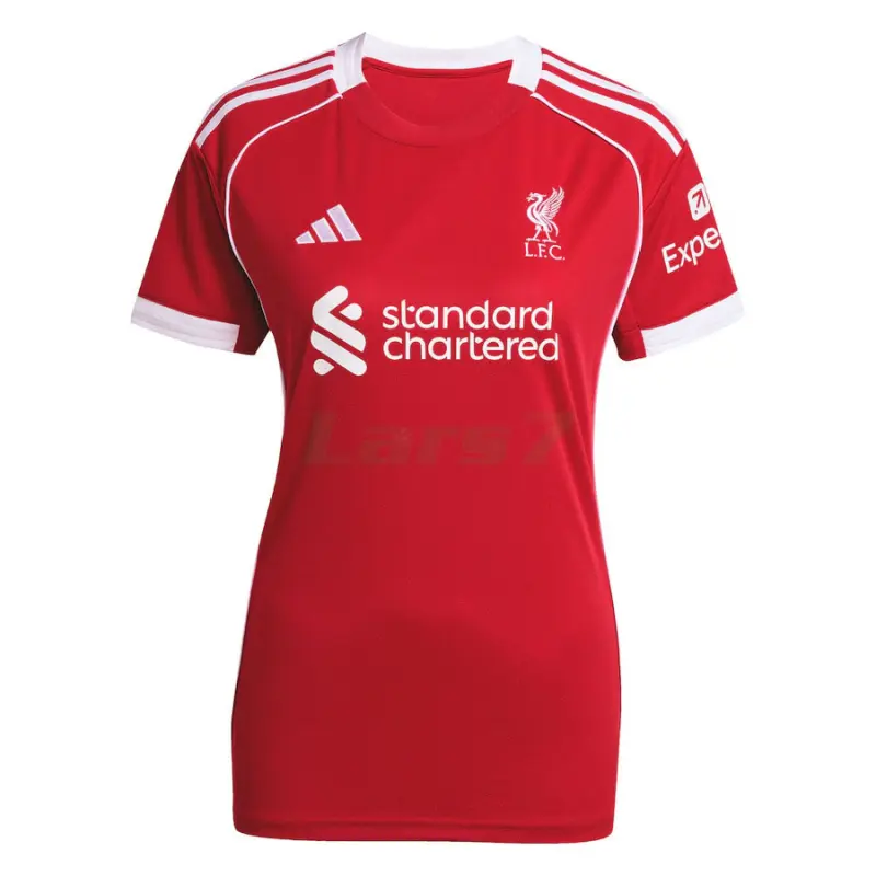 Camiseta Liverpool 1ª Equipación 2025/2026 Rojo Mujer