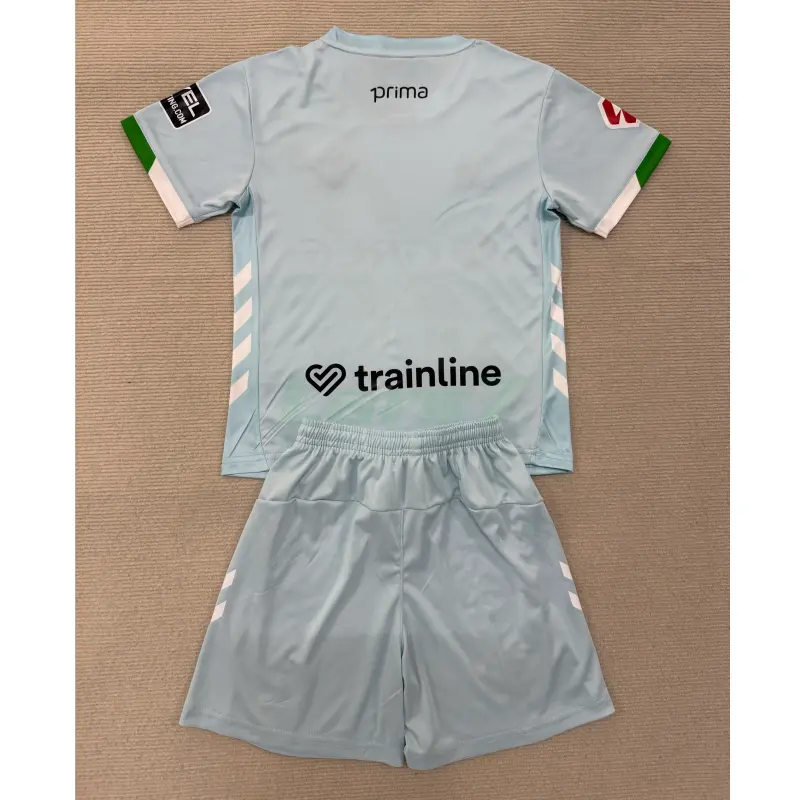 Camiseta Real Betis 2ª Equipación 2025/2026 Azul Claro con Parche La Liga