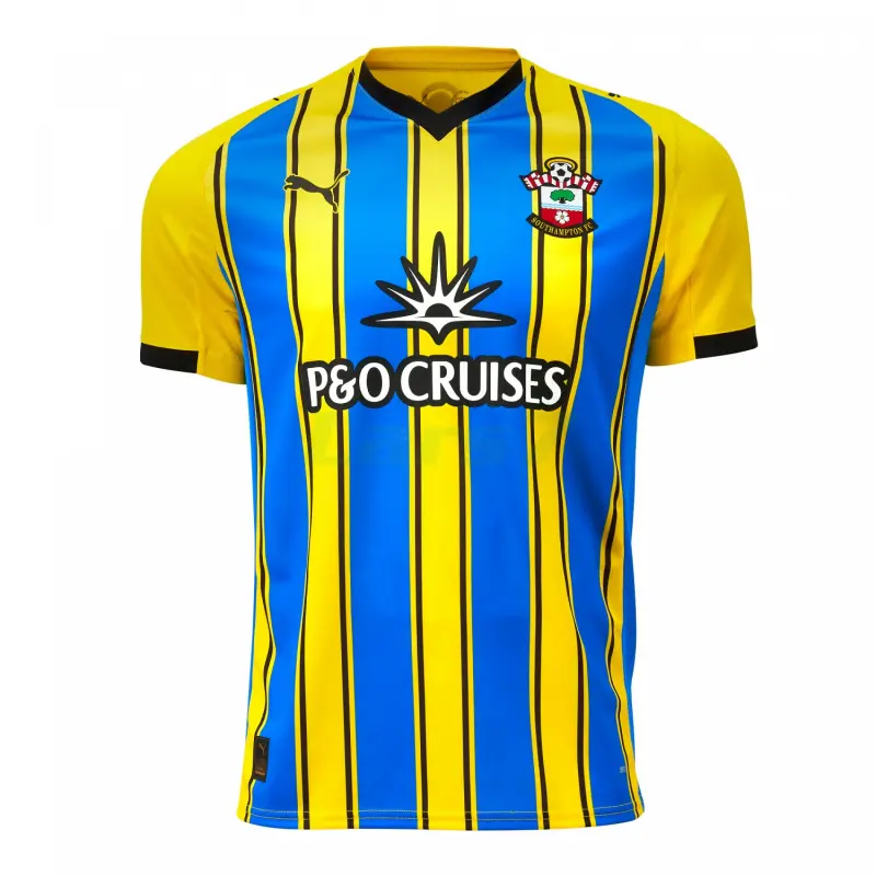 Camiseta Southampton 2ª Equipación 2025/2026 Amarillo/Azul
