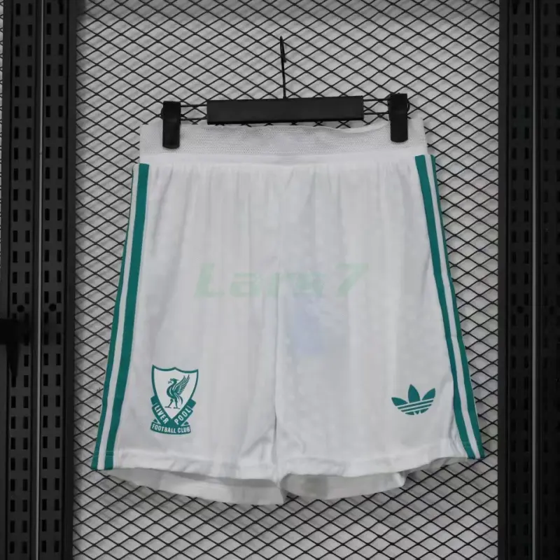 Pantalón Corto Liverpool 3ª Equipación 2025/2026 Blanco (EDICIÓN JUGADOR)