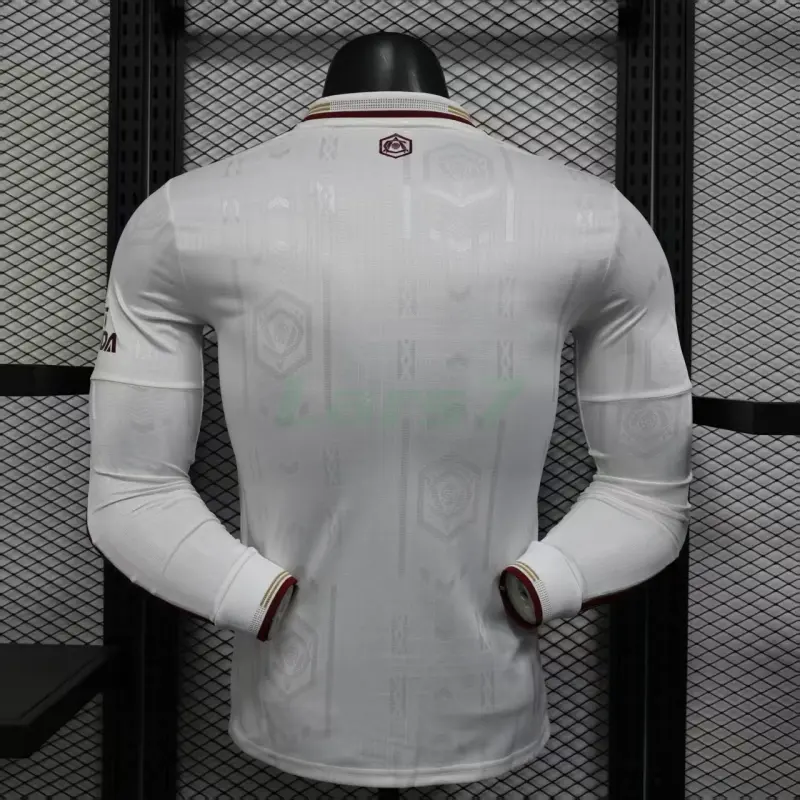 Camiseta Arsenal 3ª Equipación 2025/2026 ML Blanco (EDICIÓN JUGADOR)