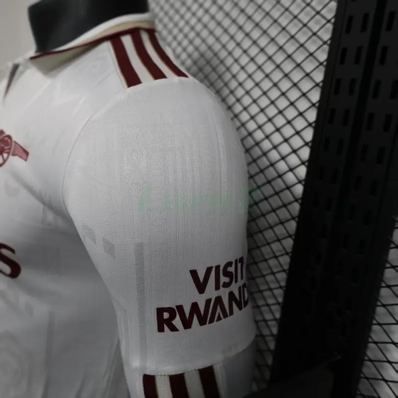 Camiseta Arsenal 3ª Equipación 2025/2026 ML Blanco (EDICIÓN JUGADOR)