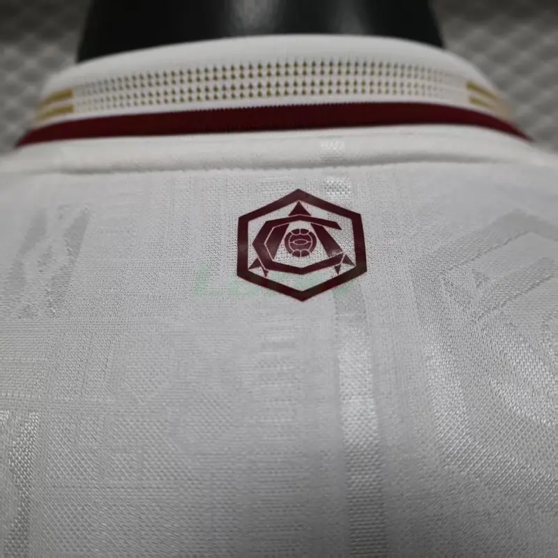 Camiseta Arsenal 3ª Equipación 2025/2026 ML Blanco (EDICIÓN JUGADOR)