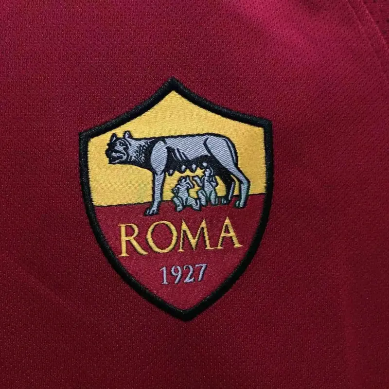 Camiseta AS Roma 1ª Equipación Retro 2017/18 Rojo