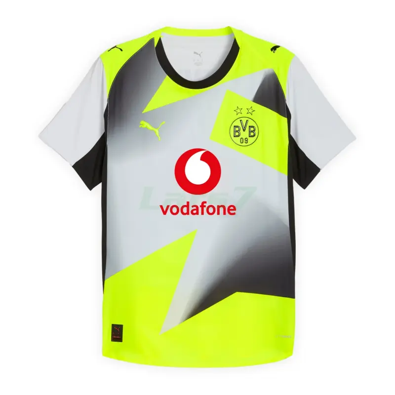 Camiseta Borussia Dortmund 2ª Equipación 2025/2026 Amarillo/Negro/Gris