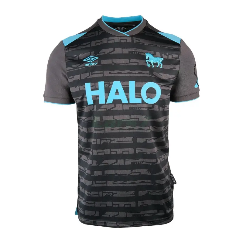 Camiseta Ipswich Town 3ª Equipación 2025/2026 Gris/Azul Claro