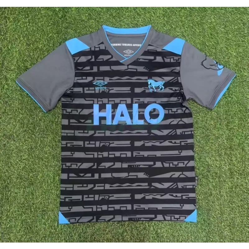 Camiseta Ipswich Town 3ª Equipación 2025/2026 Gris/Azul Claro