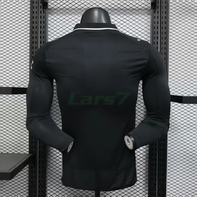 Camiseta Manchester City 2ª Equipación 2025/2026 ML Negro (EDICIÓN JUGADOR)