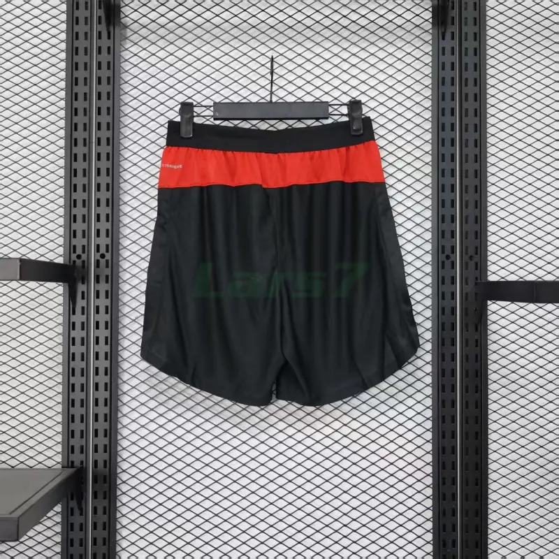 Pantalón Corto AC Milan 1ª Equipación 2025/2026 Negro (EDICIÓN JUGADOR)