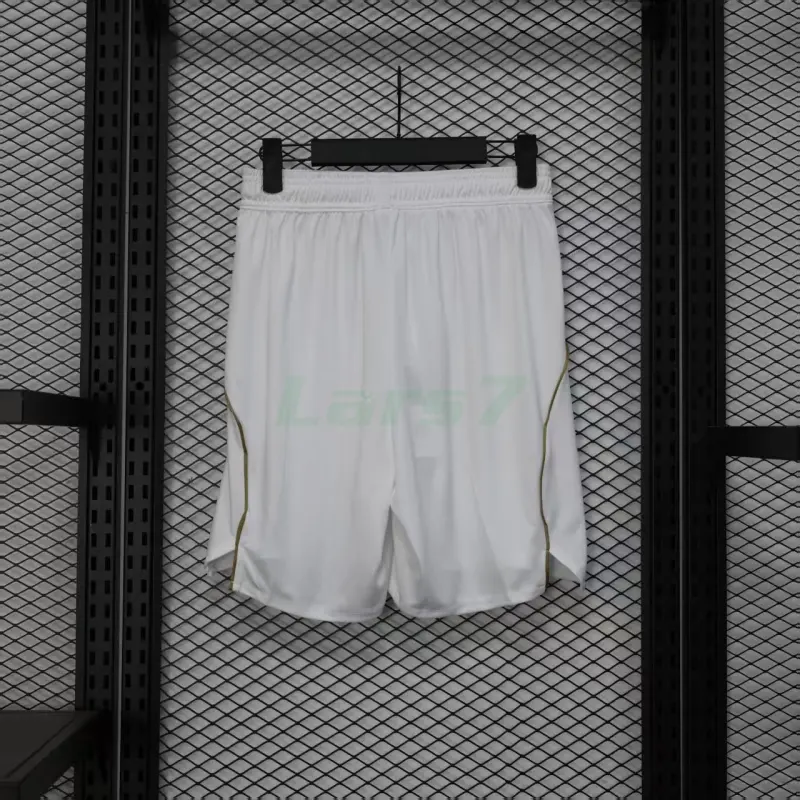 Pantalón Corto Aston Villa 1ª Equipación 2025/2026 Blanco (EDICIÓN JUGADOR)