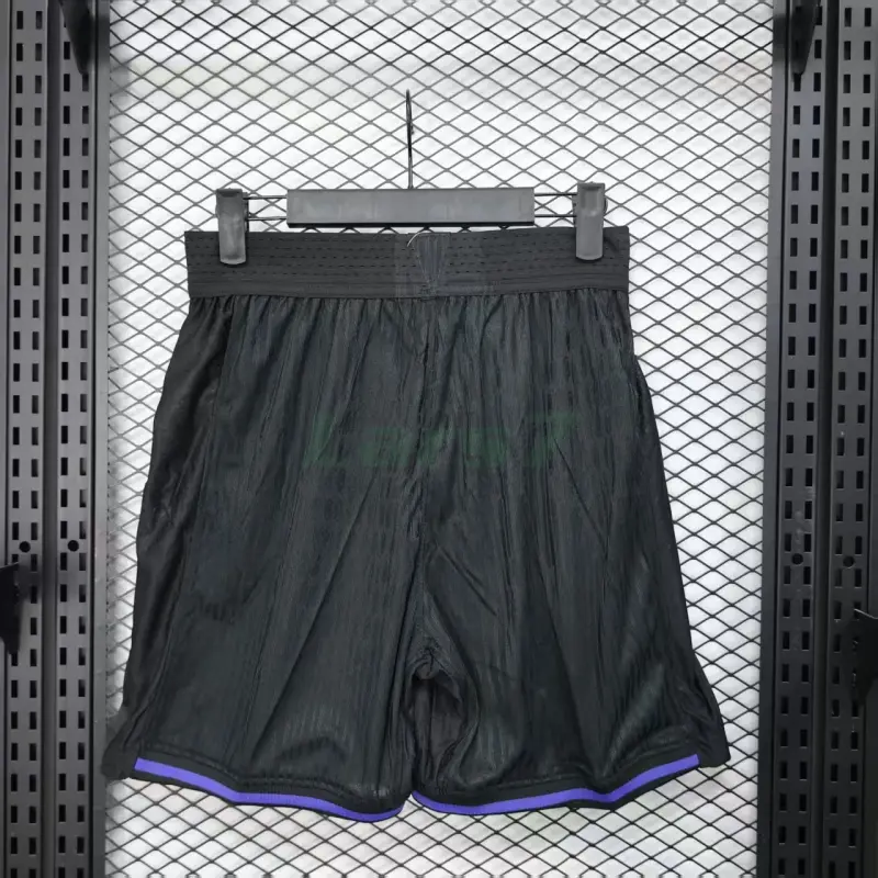 Pantalón Corto Barcelona x Kobe Bryant Pre-Match 2025/2026 Negro/Morado (EDICIÓN JUGADOR)