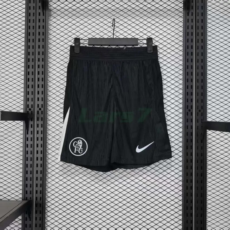 Pantalón Corto Chelsea 3ª Equipación 2025/2026 Negro (EDICIÓN JUGADOR)