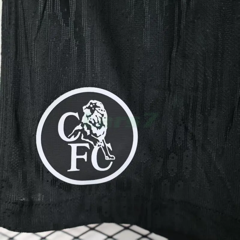 Pantalón Corto Chelsea 3ª Equipación 2025/2026 Negro (EDICIÓN JUGADOR)