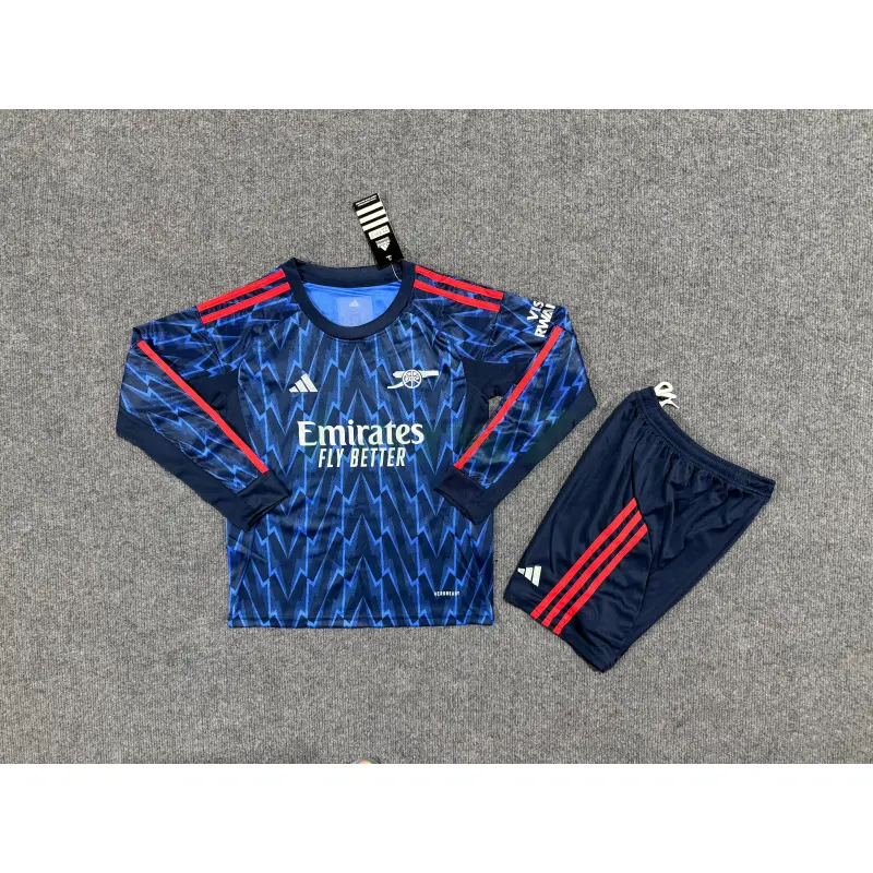 Camiseta Arsenal 2ª Equipación 2025/2026 ML Azul Niño Kit