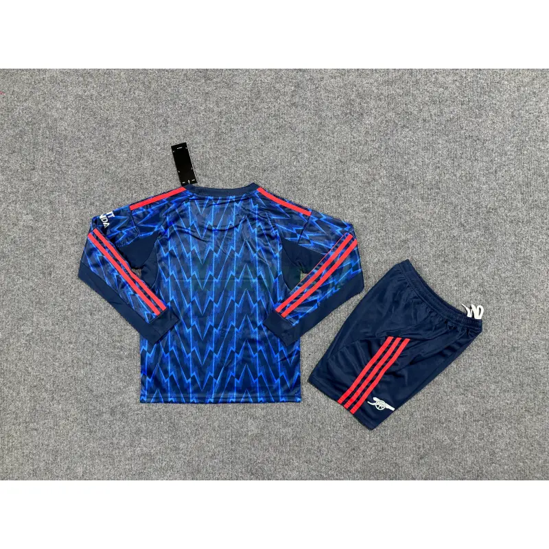 Camiseta Arsenal 2ª Equipación 2025/2026 ML Azul Niño Kit