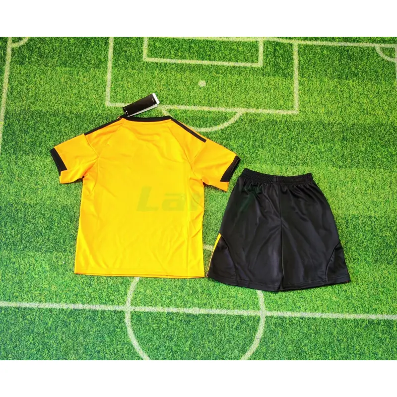 Camiseta AS Roma 2ª Equipación 2025/2026 Naranja Niño Kit
