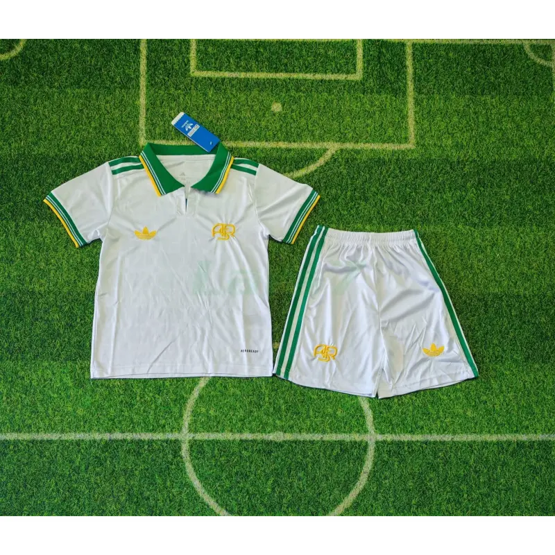 Camiseta AS Roma 3ª Equipación 2025/2026 Blanco Niño Kit