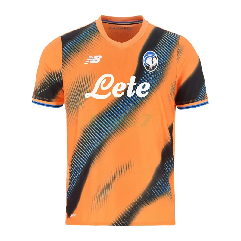 Camiseta Atalanta BC 3ª Equipación 2025/2026 Naranja/Azul