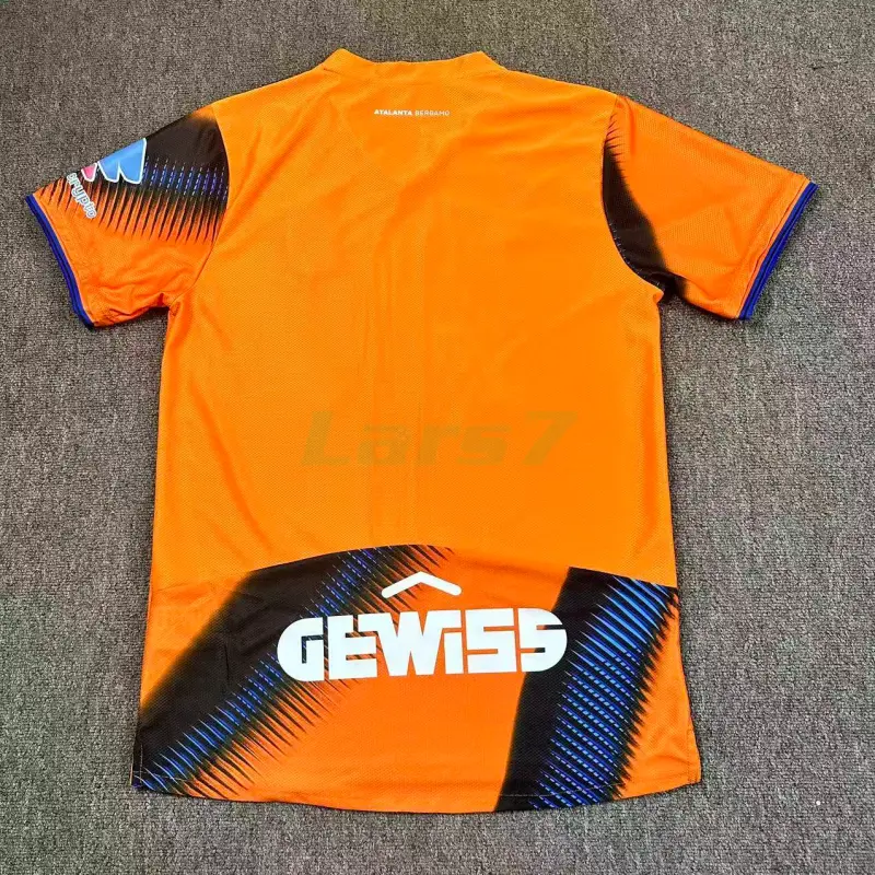 Camiseta Atalanta BC 3ª Equipación 2025/2026 Naranja/Azul