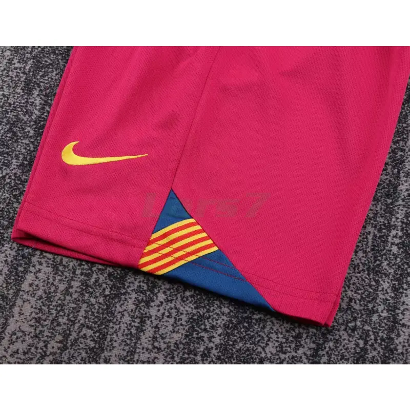 Camiseta Barcelona 1ª Equipación Retro 2005/06 ML Rojo/Azul Niño Kit