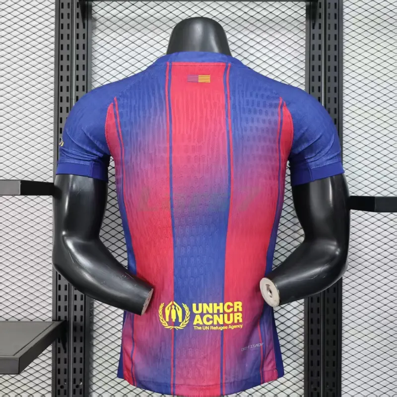 Camiseta Barcelona x Ed Sheeran 1ª Equipación 2025/2026 Azul/Rojo (EDICIÓN JUGADOR)