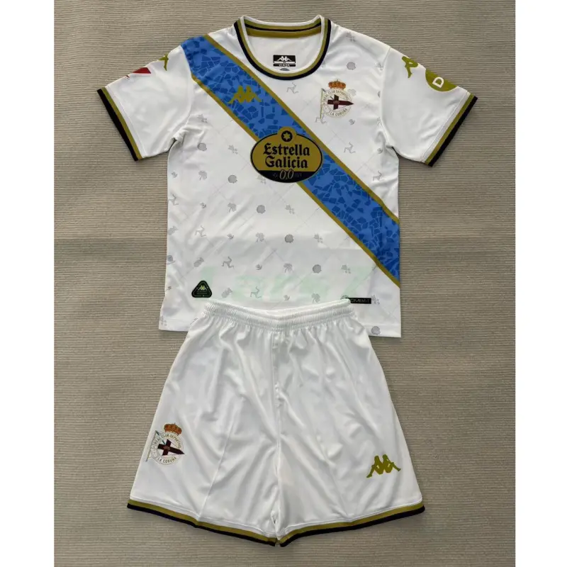 Camiseta Deportivo de La Coruña 3ª Equipación 2025/2026 Blanco con Parche La Liga