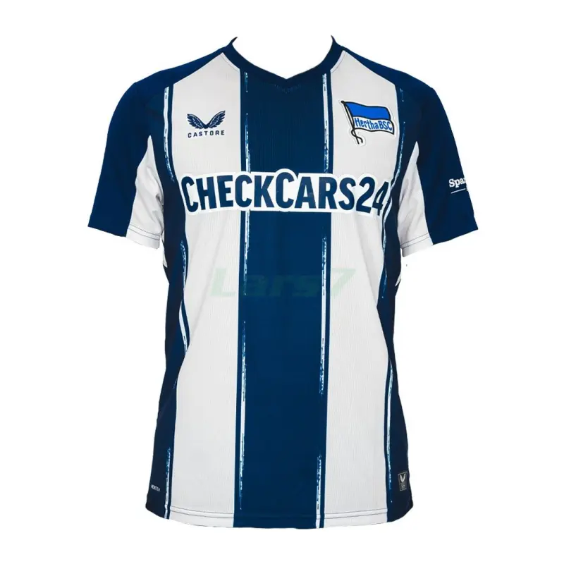 Camiseta Hertha Berlin 1ª Equipación 2025/2026 Azul/Blanco
