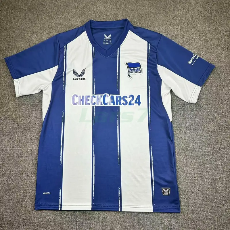 Camiseta Hertha Berlin 1ª Equipación 2025/2026 Azul/Blanco