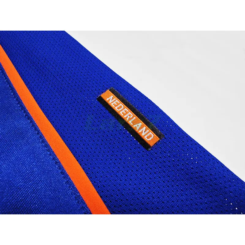 Camiseta Holanda 2ª Equipación Retro 1998 Azul