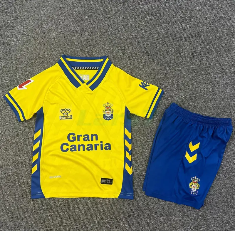 Camiseta Las Palmas 1ª Equipación 2025/2026 Amarillo Niño Kit
