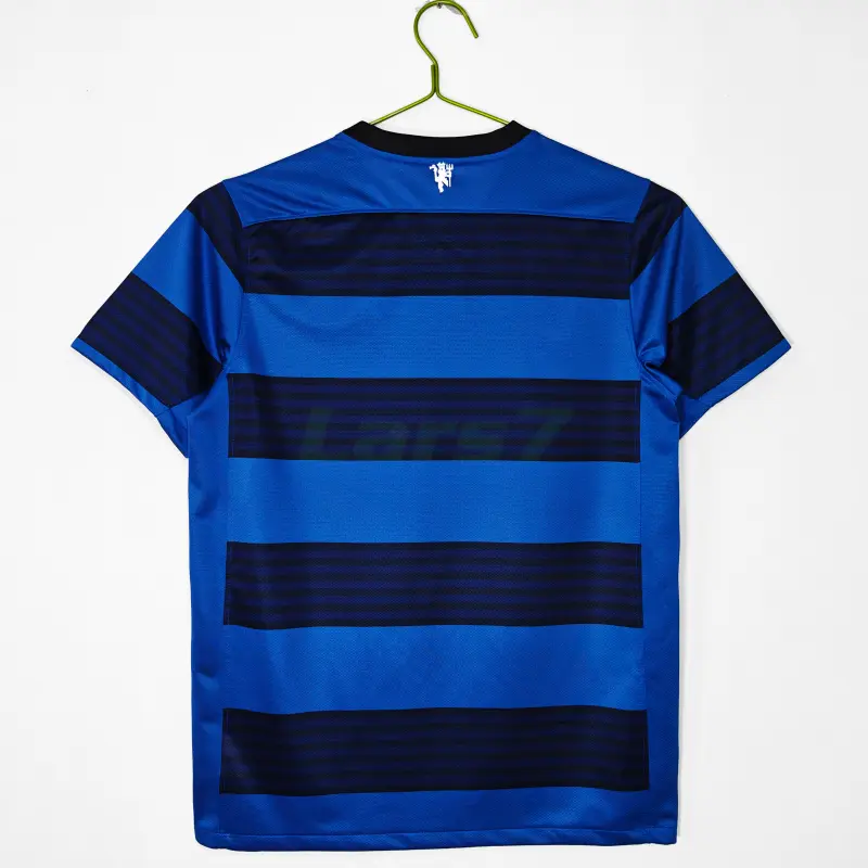 Camiseta Manchester United 2ª Equipación Retro 2011/12 Azul
