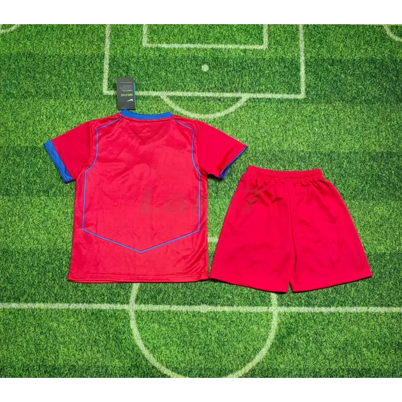 Camiseta PSG 3ª Equipación 2025/2026 con Estrella Rojo Niño Kit