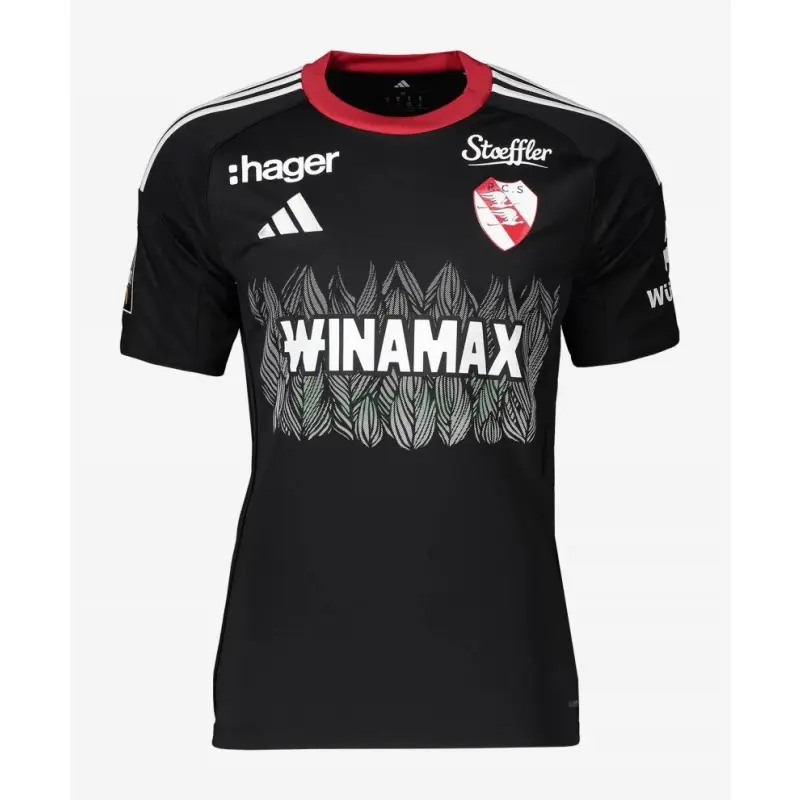 Camiseta Racing Strasbourg 3ª Equipación 2025/2026 Negro