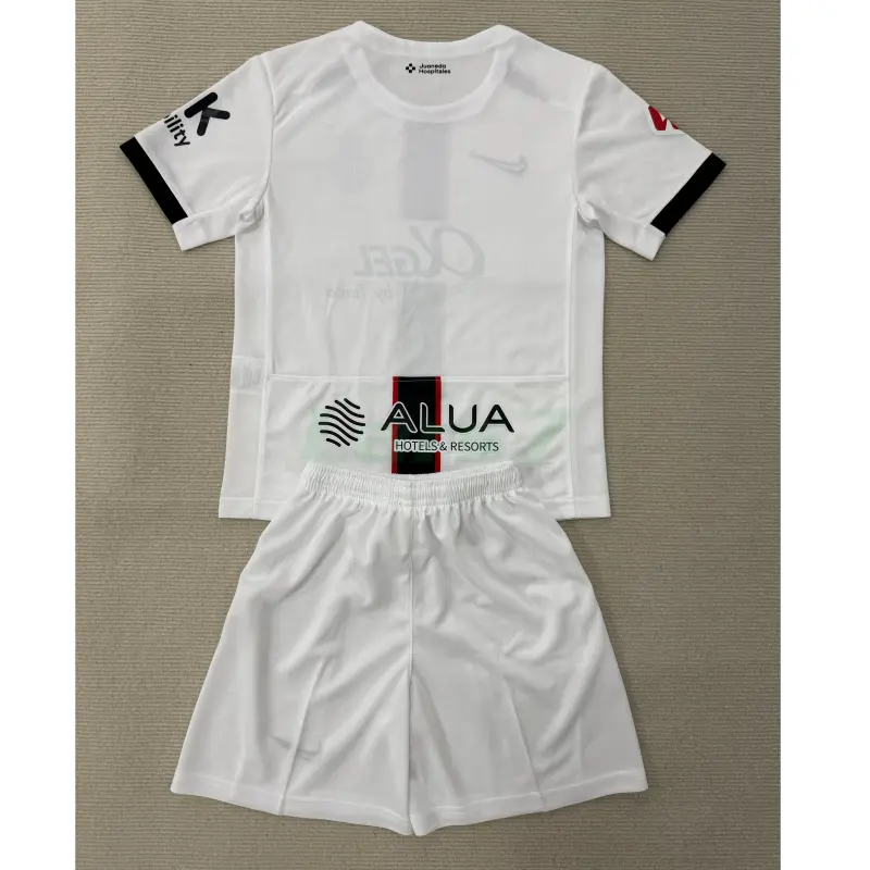 Camiseta RCD Mallorca 2ª Equipación 2025/2026 Blanco con Parche La Liga
