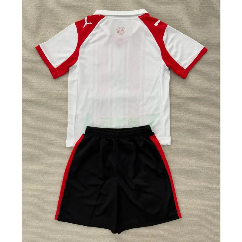 Camiseta Southampton 1ª Equipación 2025/2026 Rojo/Blanco Niño Kit