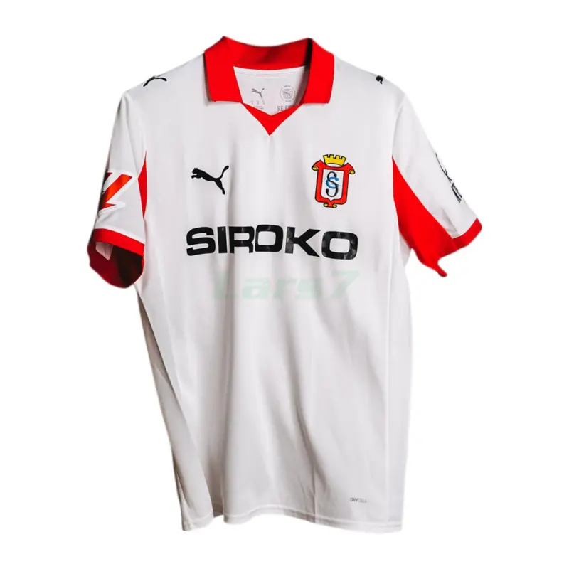 Camiseta Sporting de Gijón 3ª Equipación 2025/2026 Blanco con Parche La Liga Camiseta Sporting de Gijón 3ª Equipación 2025/2026 Blanco con Parche La Liga