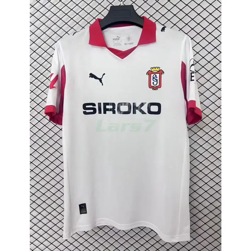 Camiseta Sporting de Gijón 3ª Equipación 2025/2026 Blanco con Parche La Liga Camiseta Sporting de Gijón 3ª Equipación 2025/2026 Blanco con Parche La Liga