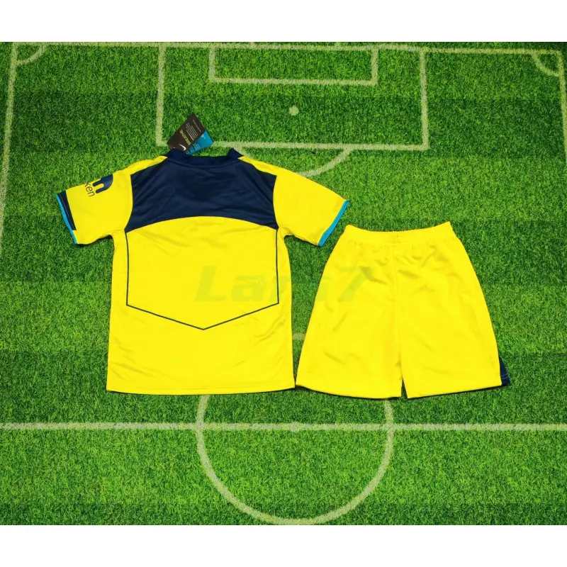 Camiseta Tottenham Hotspur 3ª Equipación 2025/2026 Amarillo Niño Kit