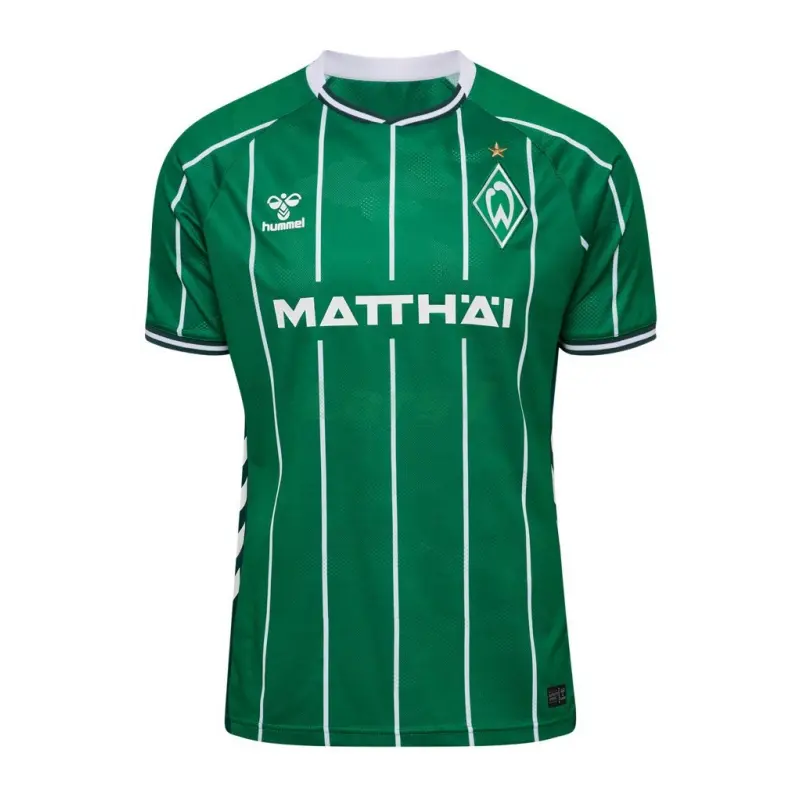 Camiseta Werder Bremen 1ª Equipación 2025/2026 Verde/Blanco
