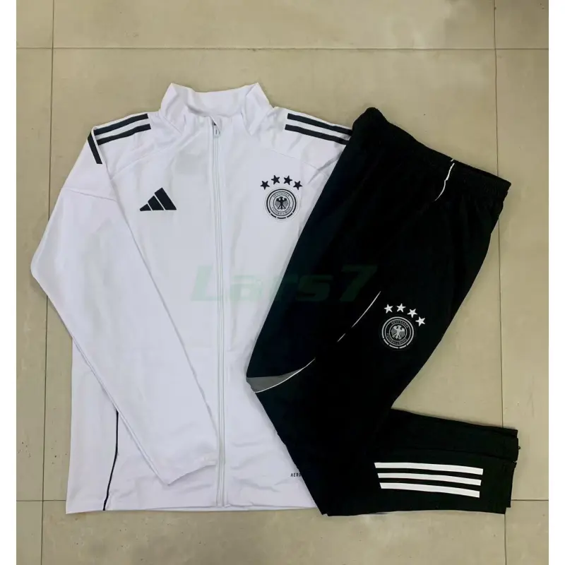 Chaqueta Alemania 2025/2026 Blanco/Negro Chaqueta Alemania 2025/2026 Blanco/Negro