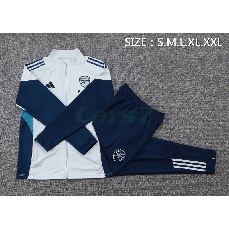 Chandal Arsenal 2025/2026 Gris Claro/Azul Oscuro Chandal Arsenal 2025/2026 Gris Claro/Azul Oscuro