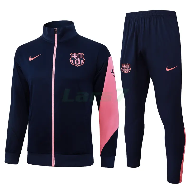 Chandal Barcelona 2025/2026 Azul Marino/Rosa
