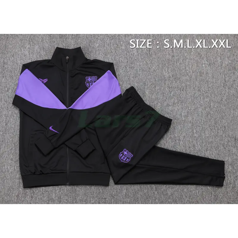 Chandal Barcelona 2025/2026 Negro/Morado Chandal Barcelona 2025/2026 Negro/Morado