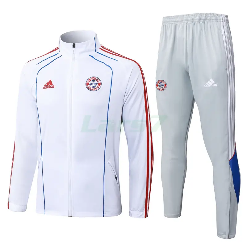 Chaqueta Bayern Múnich 2025/2026 Blanco/Azul/Rojo Chaqueta Bayern Múnich 2025/2026 Blanco/Azul/Rojo