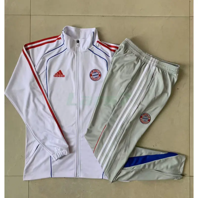 Chaqueta Bayern Múnich 2025/2026 Blanco/Azul/Rojo Chaqueta Bayern Múnich 2025/2026 Blanco/Azul/Rojo